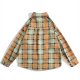 Men's And Women's Fashion Retro Color-contrast Check Shirt