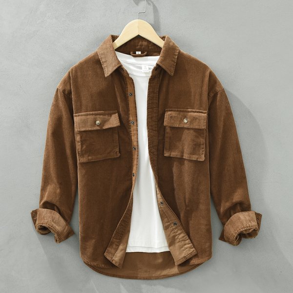 Loose Casual Pocket Men's Jacket