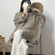 Women's Loose Fitting Chinese Style Cool Feeling Shirt