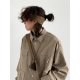 Loose Cargo Shirt Men's And Girls' Suede Multi-pocket Casual Jacket