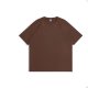 Loose Oversize Round Neck Combed Cotton Short Sleeve T-shirt